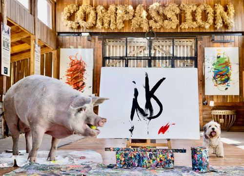 'PEACE' (Pigcasso 2022) NEW* Limited Edition 3 Prints