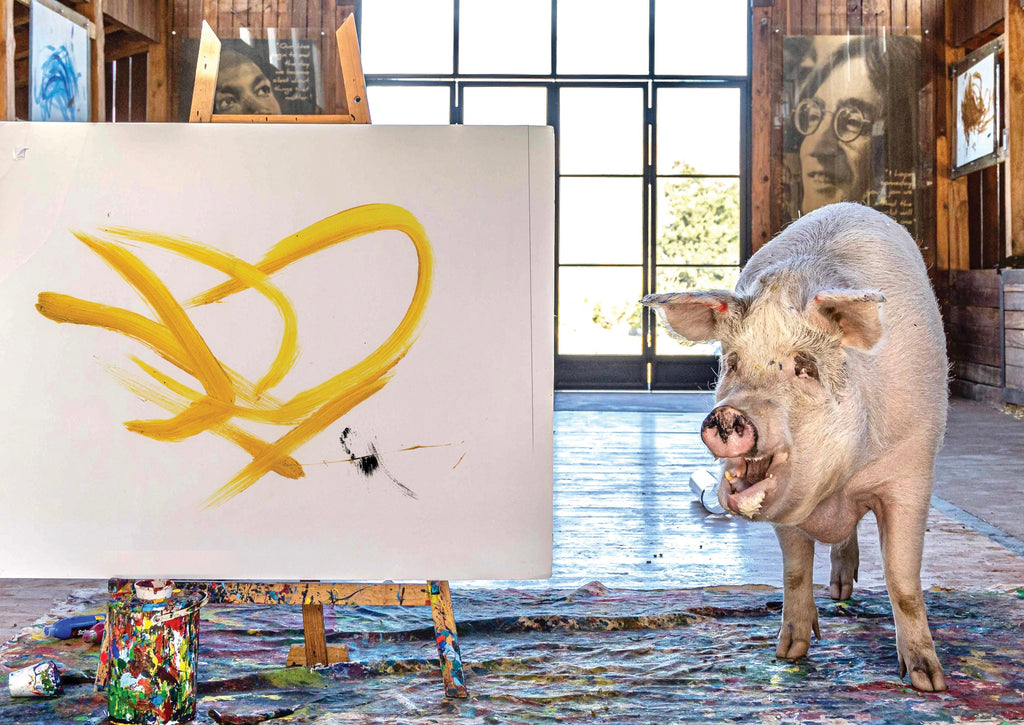 LOVE By PIGCASSO (PRINT) 11th EDITION Includes video sent to phone ...